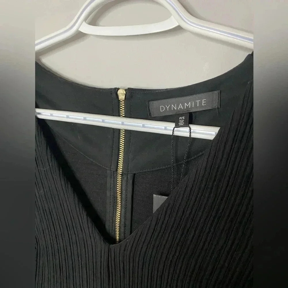 Dynamite - Black Long sleeved Dress - Small - Picture 4 of 6